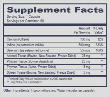 Thyro Complex Prof Health Products Supplement - Conners Clinic